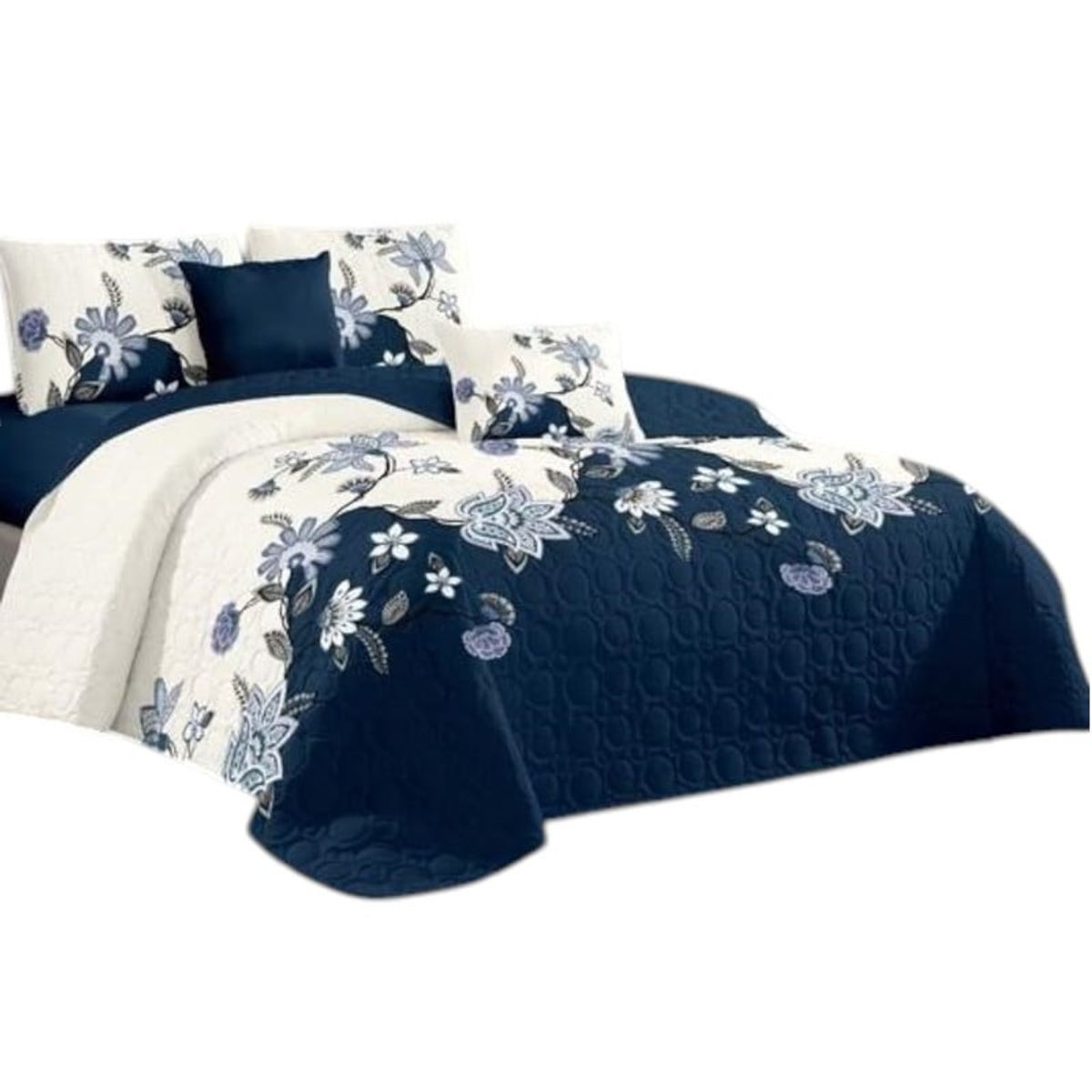 GENERICO - Juego De Sabanas + Cubrecama 15 Plazas + 1 Funda De Almohada 50x70cm