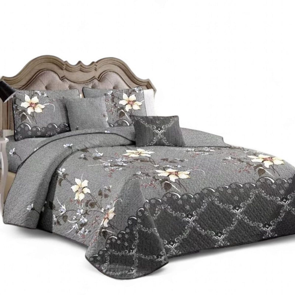 GENERICO - Juego De Sabanas + Cubrecama 15 Plazas + 1 Funda De Almohada 50x70cm