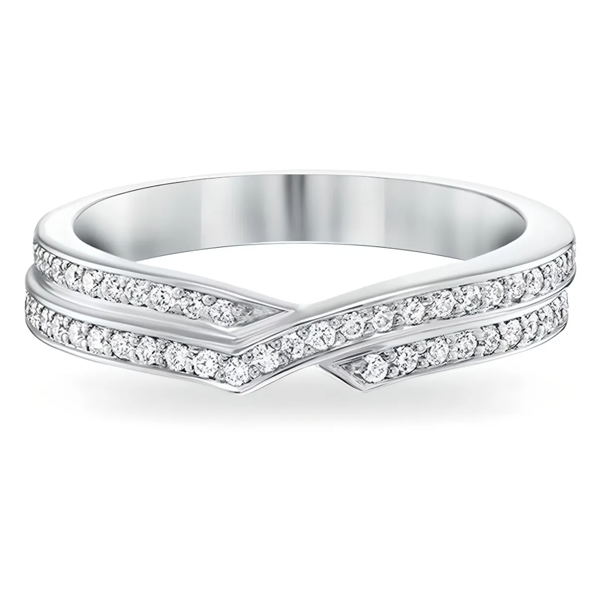 BOOMZAIR - ANILLO DE COMPROMISO EN PLATA RODINADA MODELO CELESTIAL