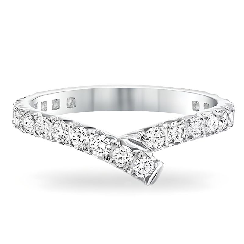 BOOMZAIR - ANILLO DE COMPROMISO EN PLATA RODINADA MODELO RÍO