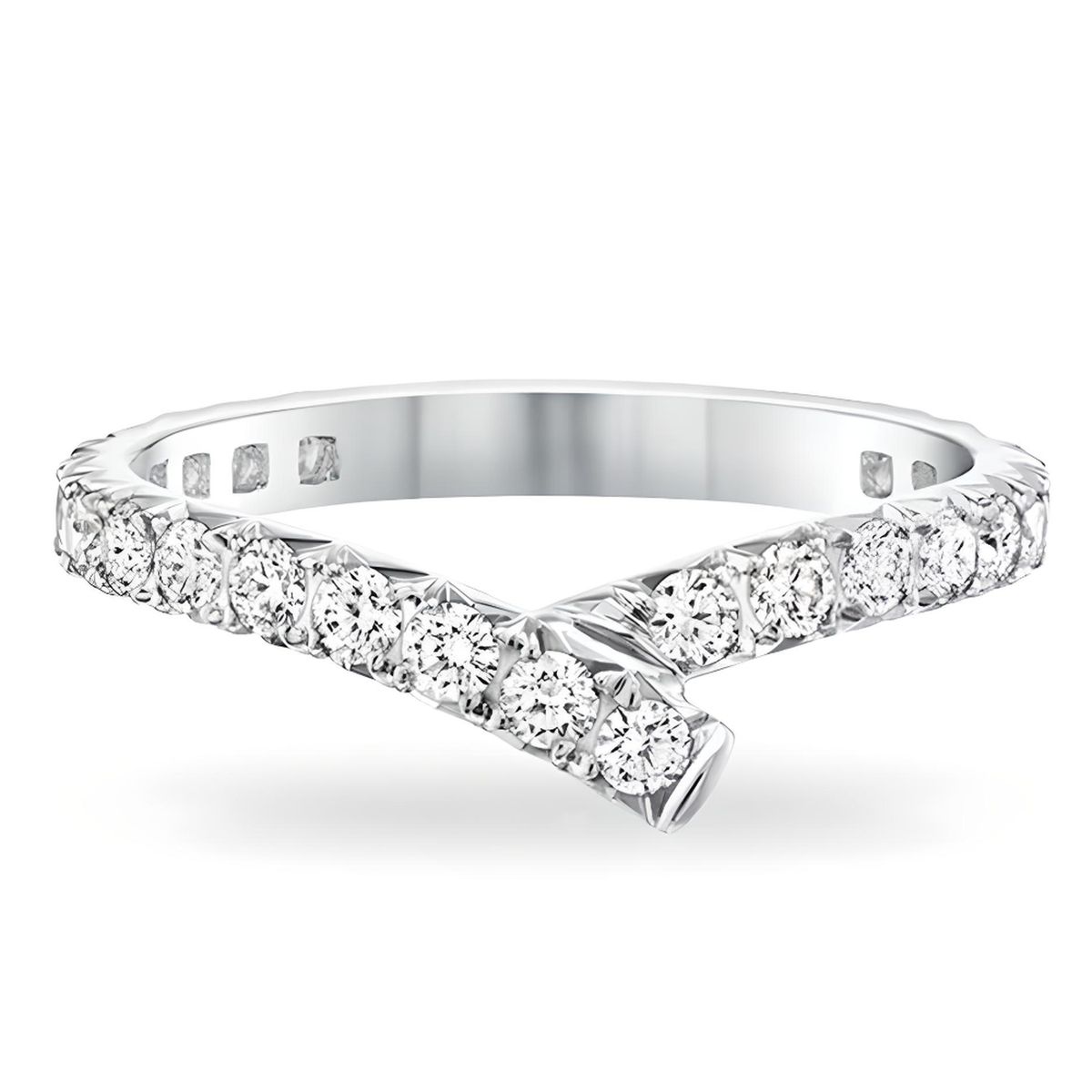 BOOMZAIR - ANILLO DE COMPROMISO EN PLATA RODINADA MODELO RÍO