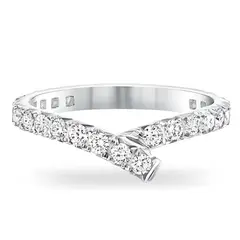 BOOMZAIR - ANILLO DE COMPROMISO EN PLATA RODINADA MODELO RÍO