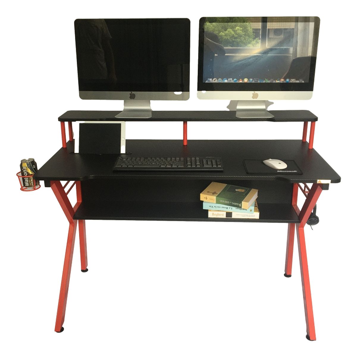 AGUILA - Escritorio Gamer Dual Pro S1945Rjo