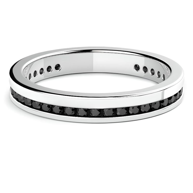 BOOMZAIR - ANILLO DE COMPROMISO PARA HOMBRE  CON ESPINELAS NATURALES