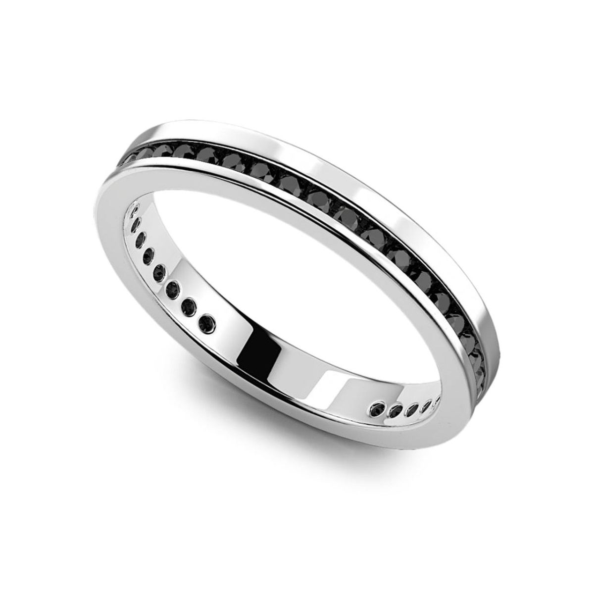 BOOMZAIR - ANILLO DE COMPROMISO PARA HOMBRE  CON ESPINELAS NATURALES