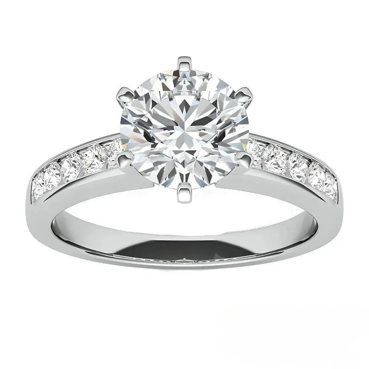 BOOMZAIR - ANILLO DE COMPROMISO BOOMZAIR MOISSANITAS EN CORTE BRILLANTE