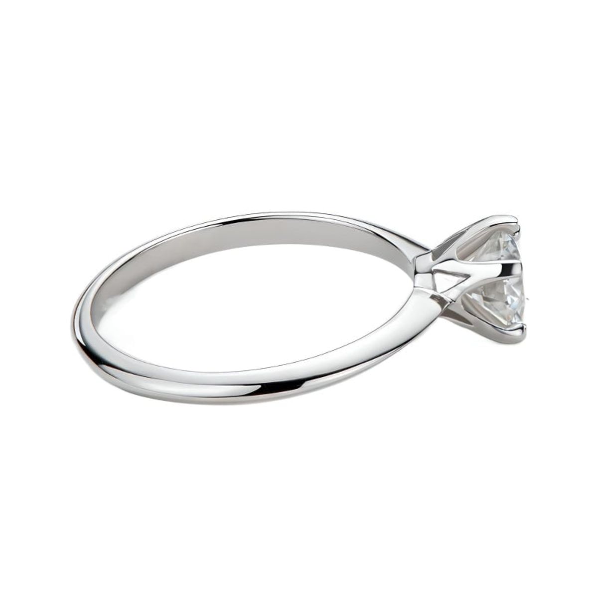 BOOMZAIR - ANILLO DE COMPROMISO SOLITARIO PETITE FIT 0.5 CT BOOMZAIR VVS1 D