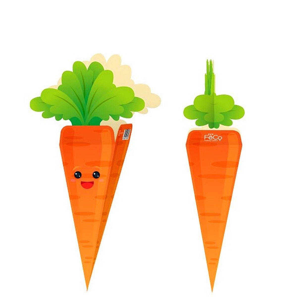 GENERICO - SORPRESA ZANAHORIA CARTON 30X75CM X5O UNI