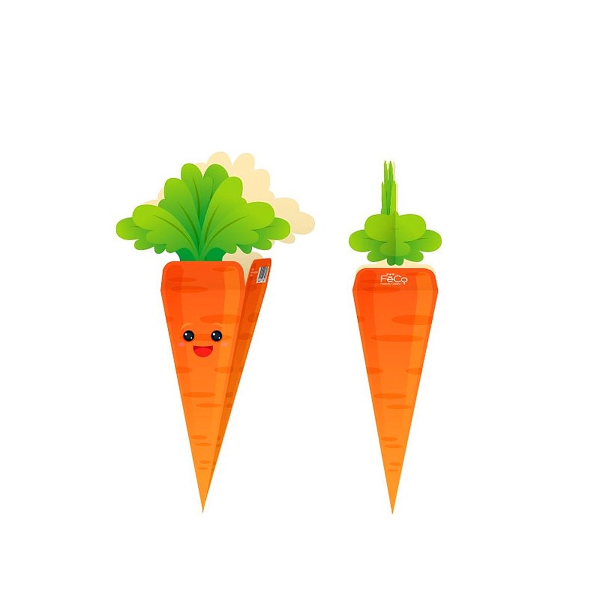 GENERICO - SORPRESA ZANAHORIA CARTON 30X75CM X5O UNI