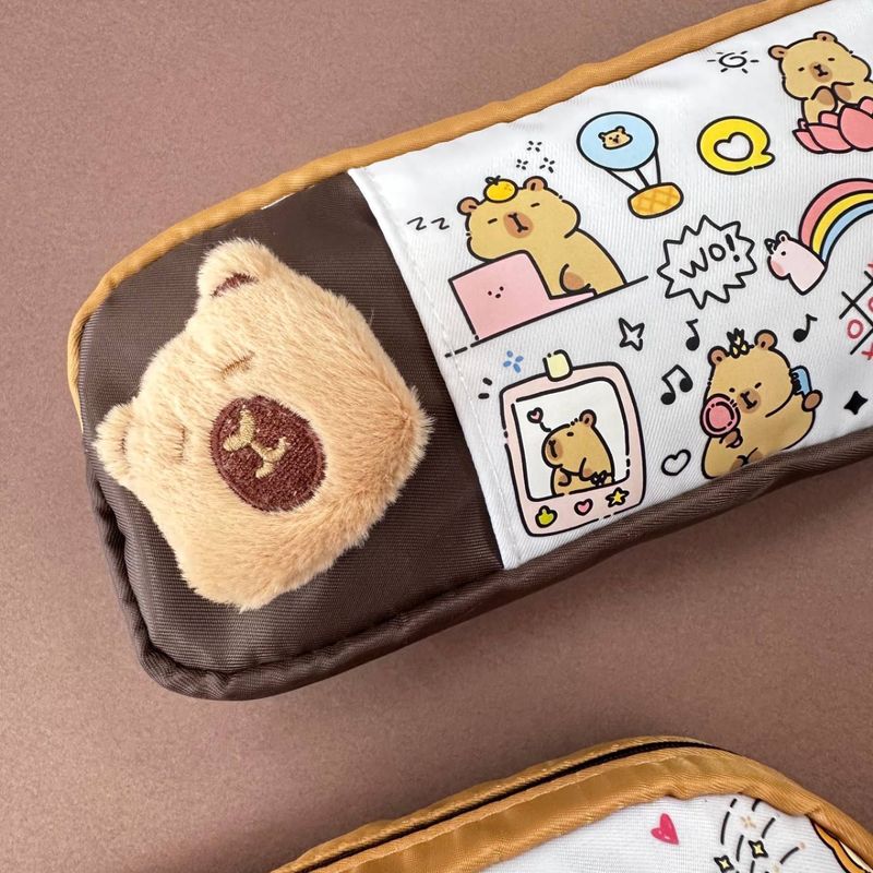 KAWAI - Estuche De Tela Capybara Adorable Kawaii
