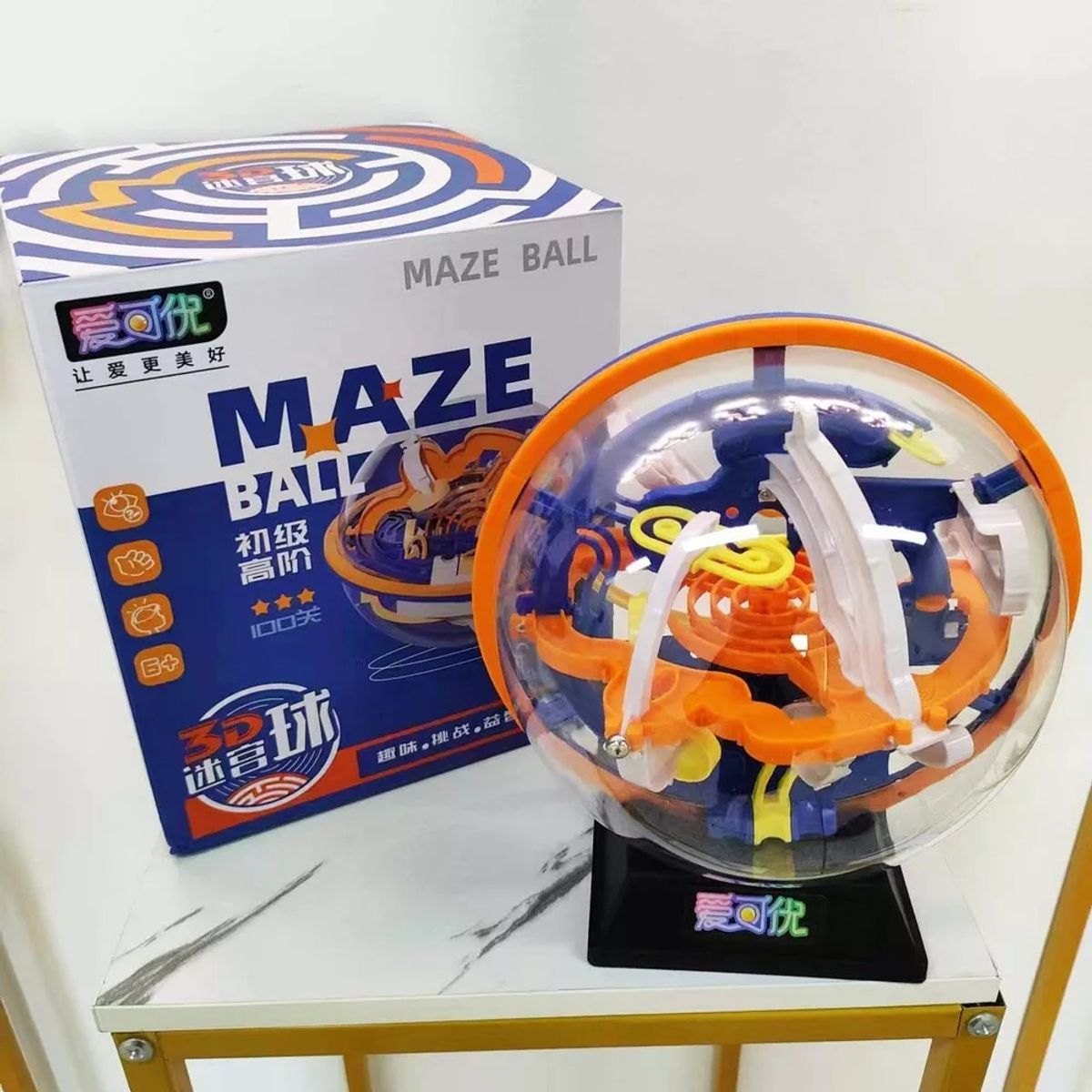 GENERICO - Bola Mágica De Intelecto Juguete De Laberintos 3d