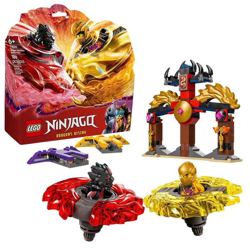 LEGO - LEGO Ninjago Pack de Combate Spinjitzu del Dragón - 71826
