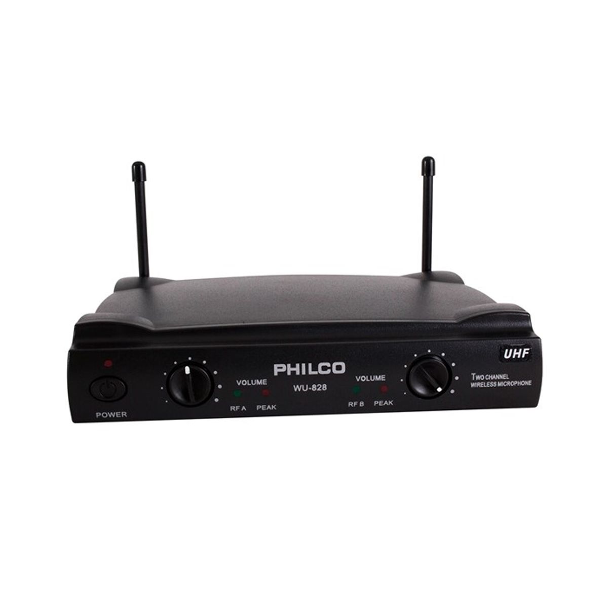 PHILCO - Pack 2 Micrófonos Inalámbricos Uhf Philco WU-828