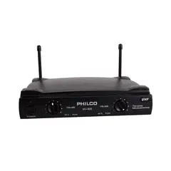 PHILCO - Pack 2 Micrófonos Inalámbricos Uhf WU-828