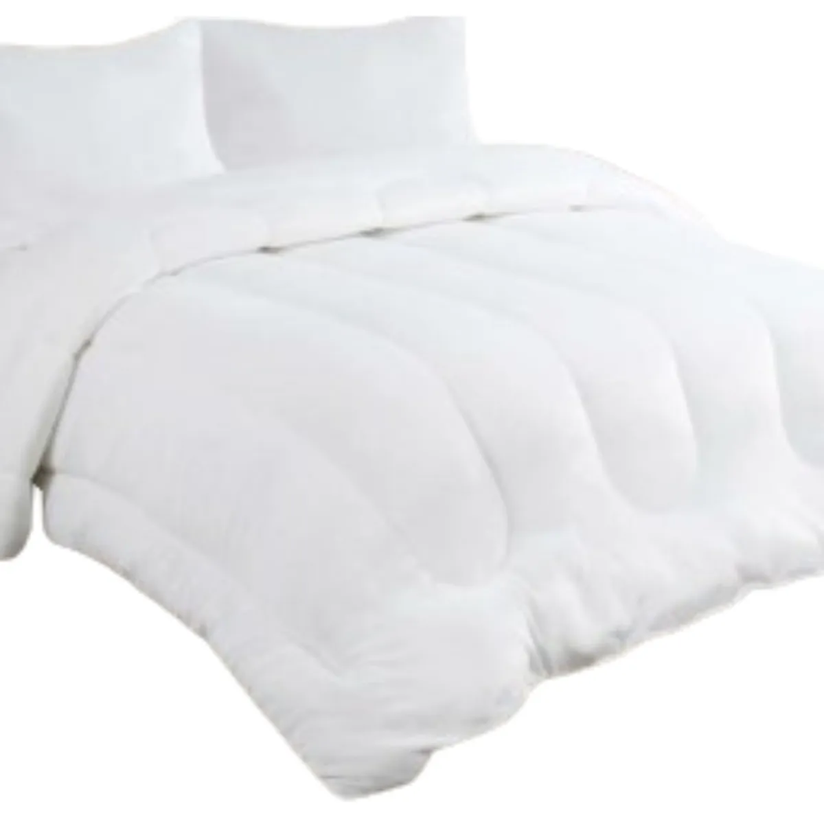 GENERICO - plumon king blanco plush con chiporro 250X270 TF cs05