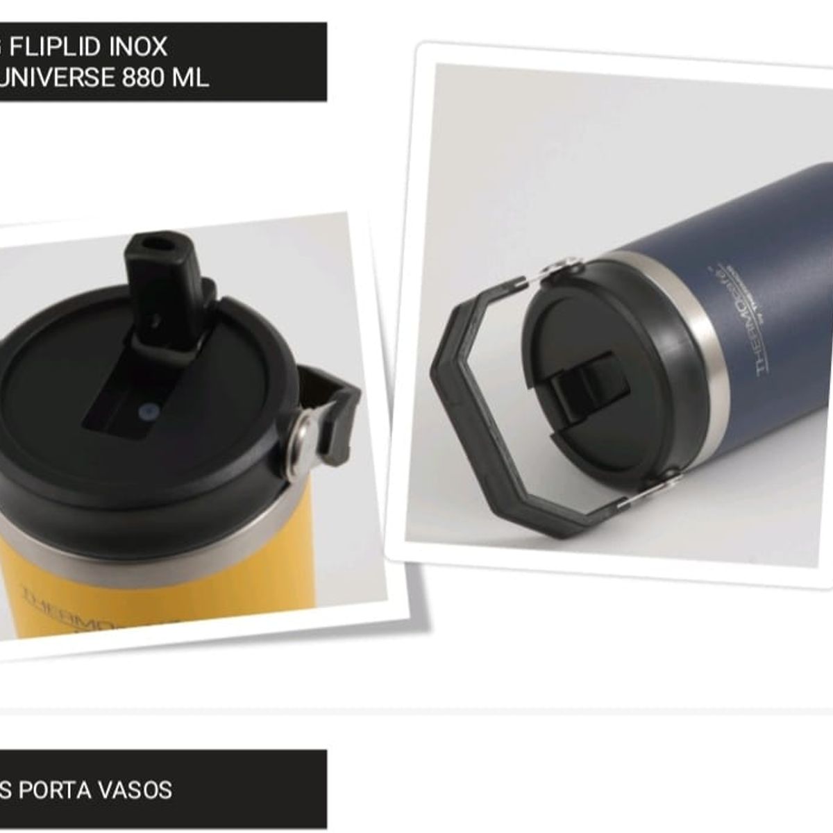 THERMOS - Thermo Mug Fliplid Inox Colección Universe 880 ml AZUL