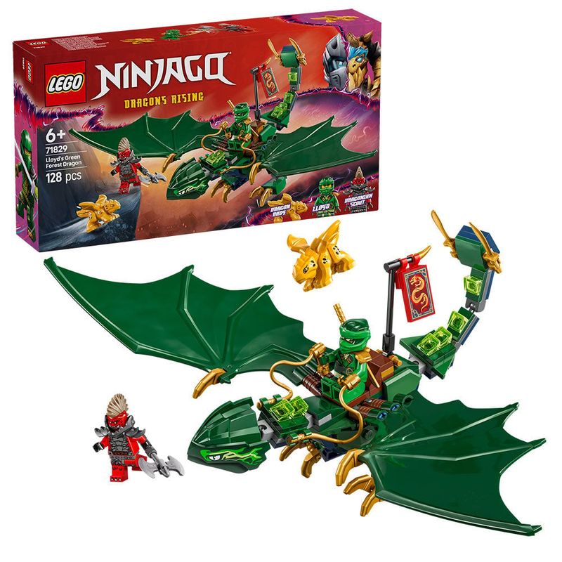LEGO - LEGO Ninjago Dragón Verde del Bosque de Lloyd - 71829