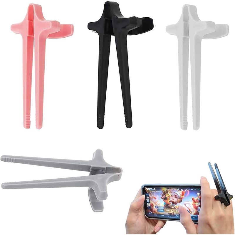 GENERICO - Palillos de dedo Gamers Juega sin ensuciarte para snacks y gaming