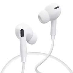 TECNOLAB - Audífonos con Mic Blanco Lightning