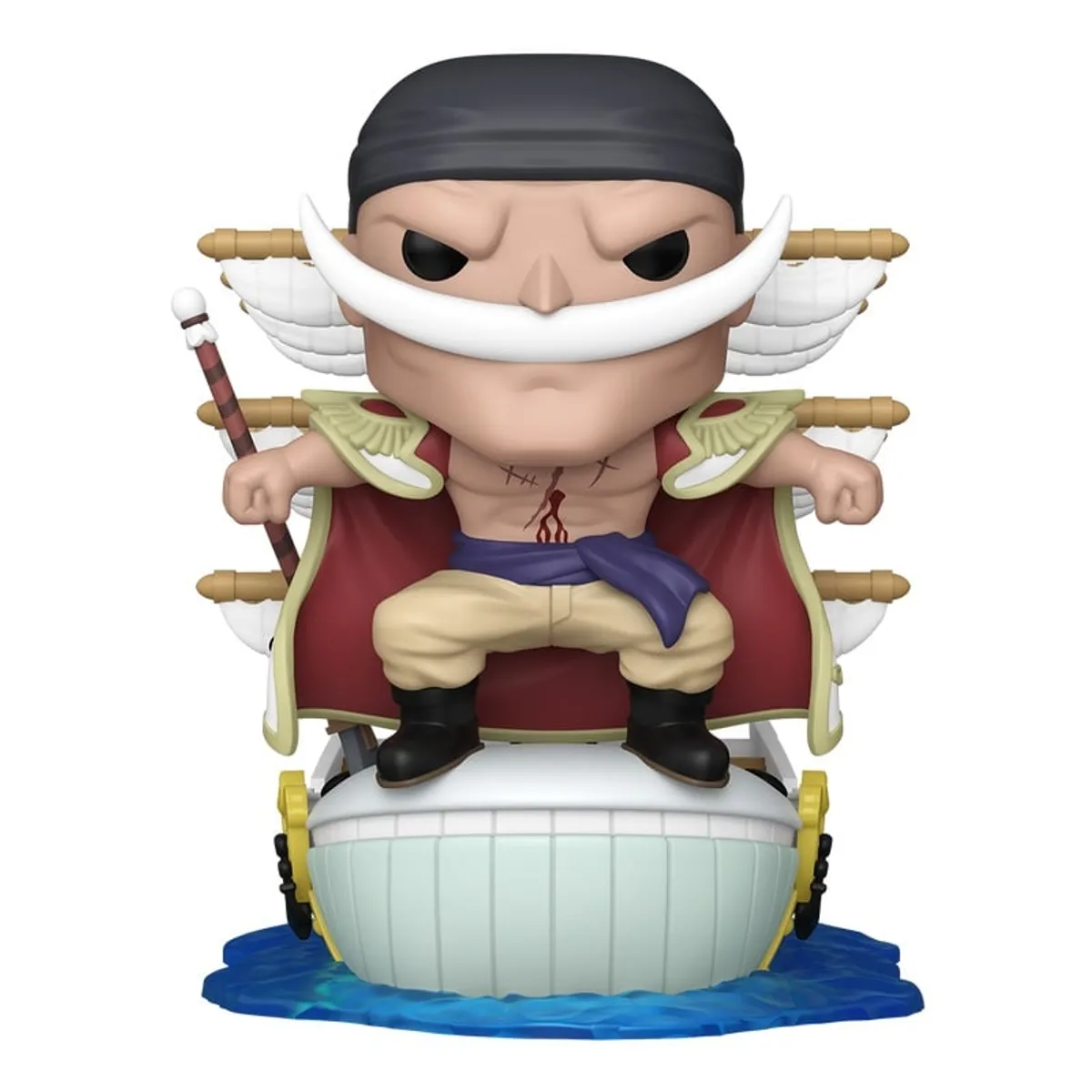 FUNKO - Funko Pop One Piece Whitebeard With Moby Dick Barbablanca