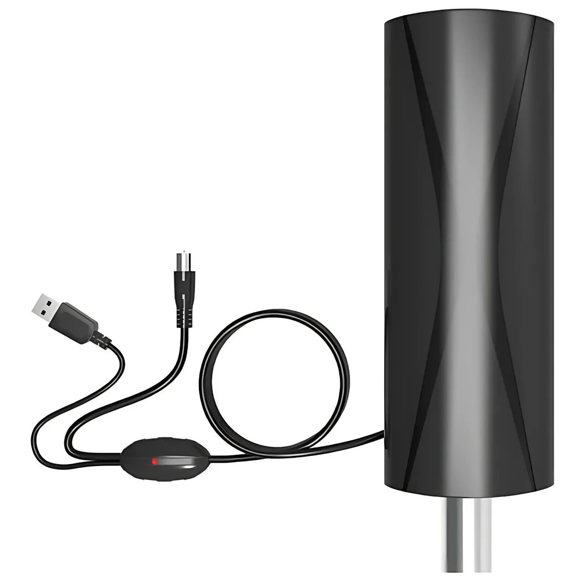 TECNOLAB - Antena TV Digital 25-30dB Amplificada Cable 5mts - SC