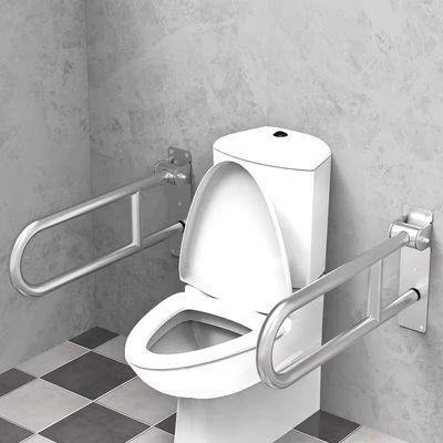 Imagen 2 del producto Barra de Seguridad Abatible para Baño Acero Inoxidable 60cm