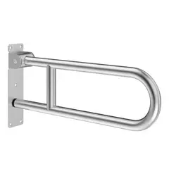 GENERICO - Barra de Seguridad Abatible para Baño Acero Inoxidable 60cm