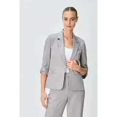 IO - Blazer Gris Mujer