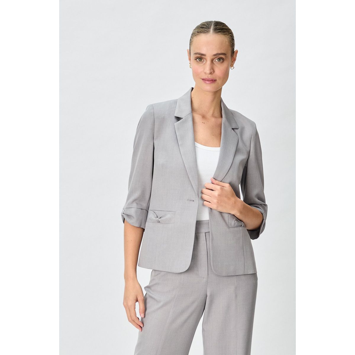 IO - Blazer Gris Mujer Io