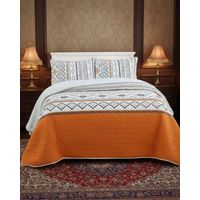 CUBRECAMA QUILT CON SHERPA 2 PLAZA 230 CM X 250 CM