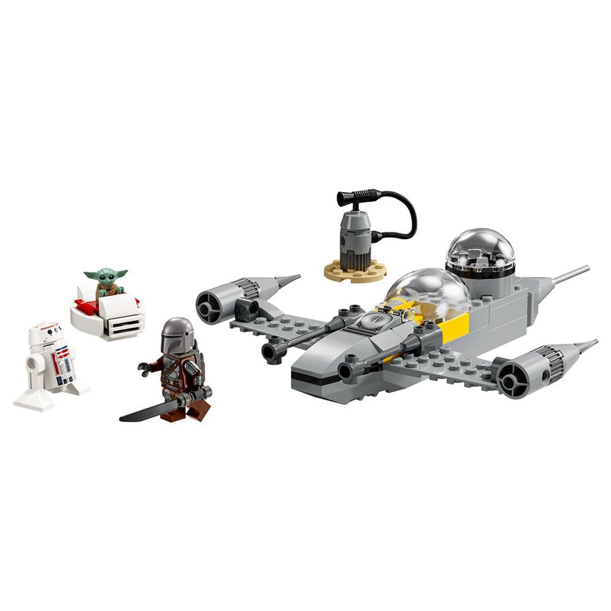 LEGO - LEGO Star Wars Caza Estelar N-1 de Mando y Grogu - 75410