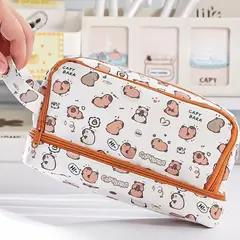 KAWAI - Estuche Con Diseños De Capybara Kawaii