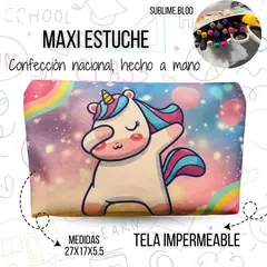 GENERICO - ESTUCHE UNICORNIO TAMAÑO MAXI