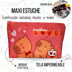GENERICO - ESTUCHE CAPIBARA LOVE