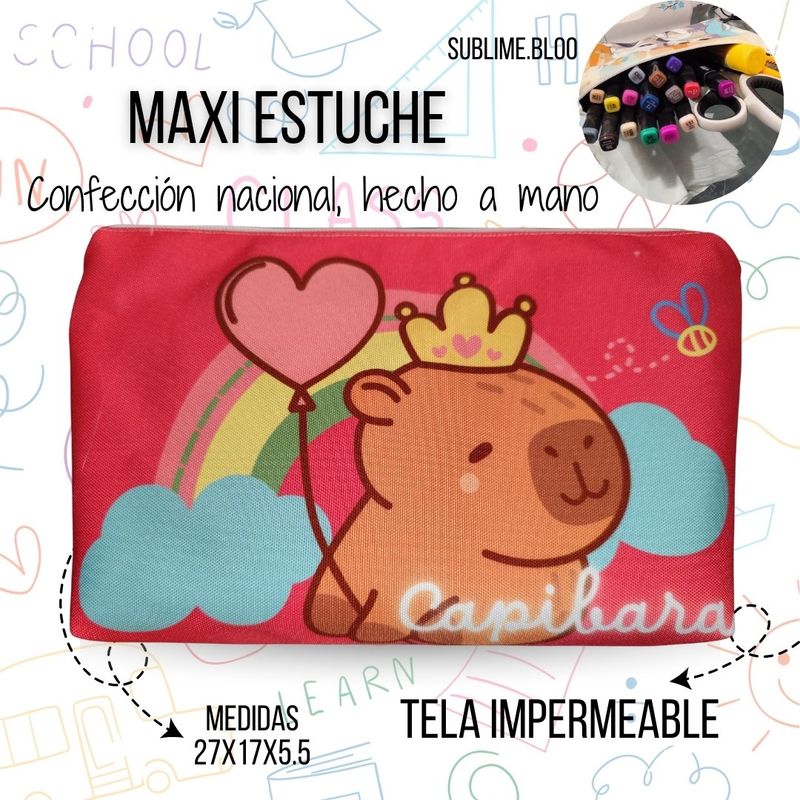 GENERICO - ESTUCHE CAPIBARA NIÑA