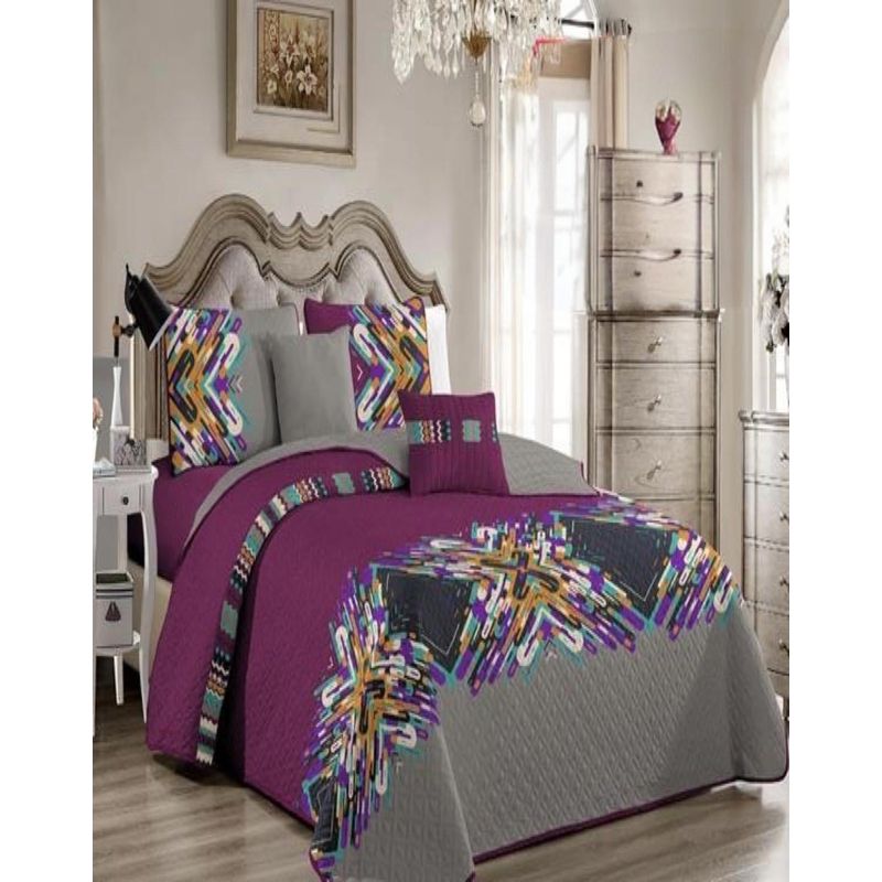 GENERICO - Cubrecama Cobertor Quilt 2 Plaza Primera Verano Q18