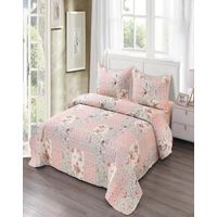 Cubrecama Cobertor Quilt 2 Plaza Primera Verano Q26