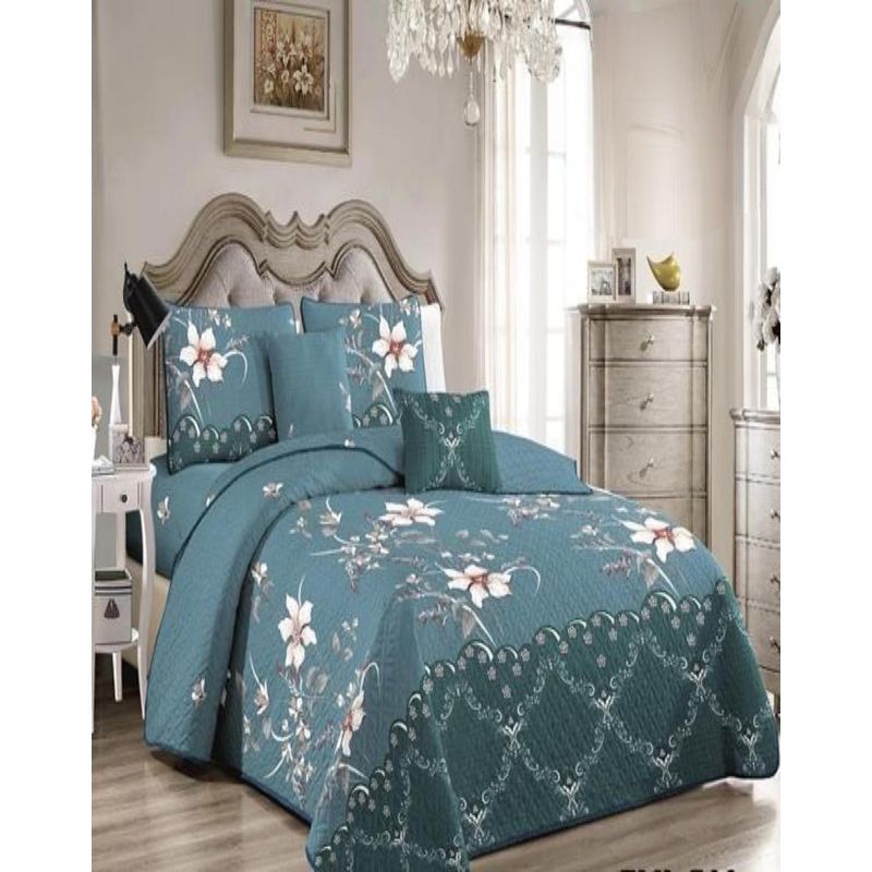 GENERICO - Cubrecama Cobertor Quilt 2 Plaza Primera Verano Q36