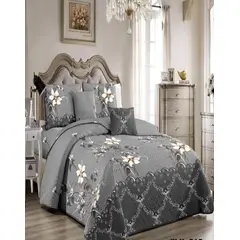 GENERICO - Cubrecama Cobertor Quilt 2 Plaza Primera Verano Q37