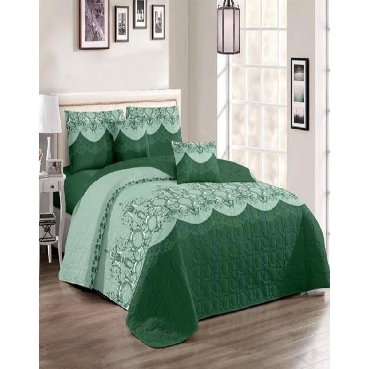 GENERICO - Cubrecama Cobertor Quilt 2 Plaza Primera Verano Q45