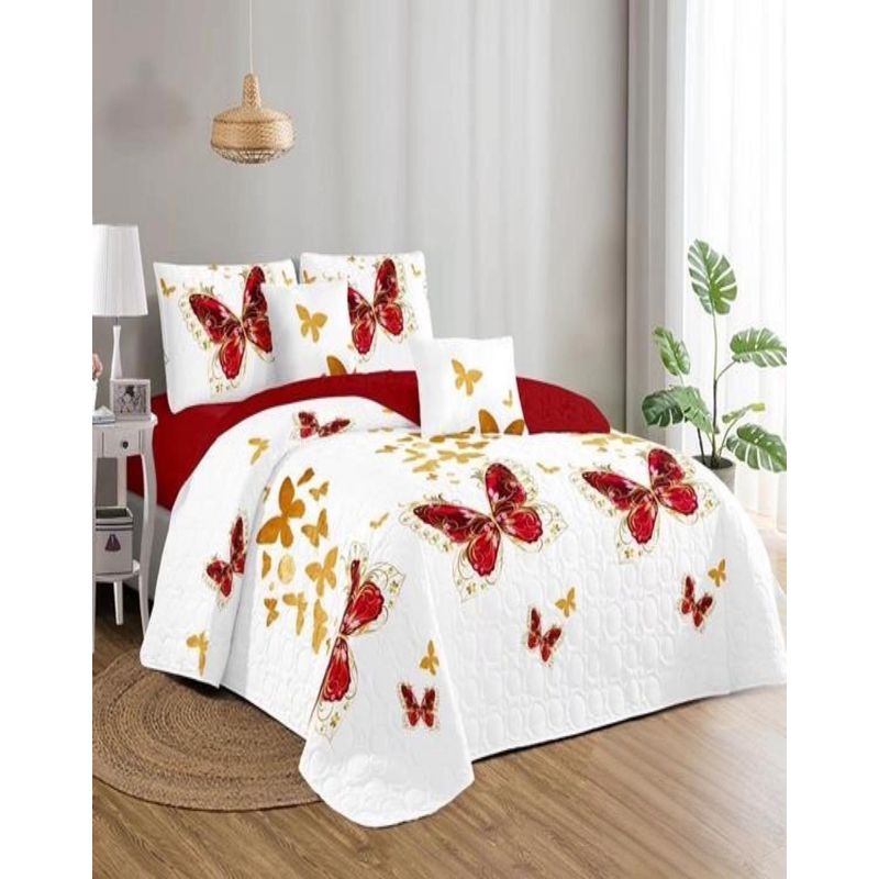 GENERICO - Cubrecama Cobertor Quilt 2 Plaza Primera Verano Q50
