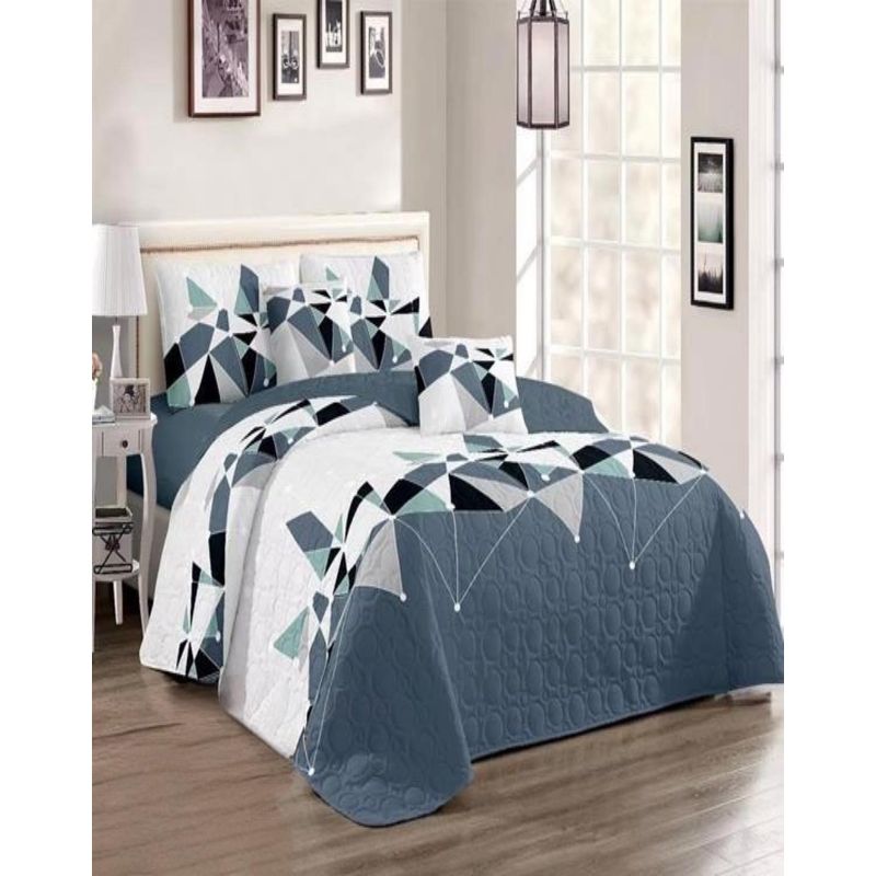 GENERICO - Cubrecama Cobertor Quilt 2 Plaza Primera Verano Q71