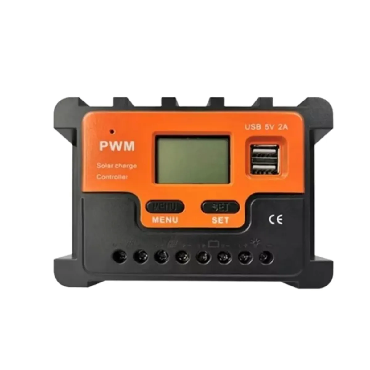 GENERICO - Controlador Regulador Carga Solar Sistema Solar Pantalla Lcd