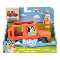 BLUEY - Vehículo Familiar Con Figura De Mamá Chilly