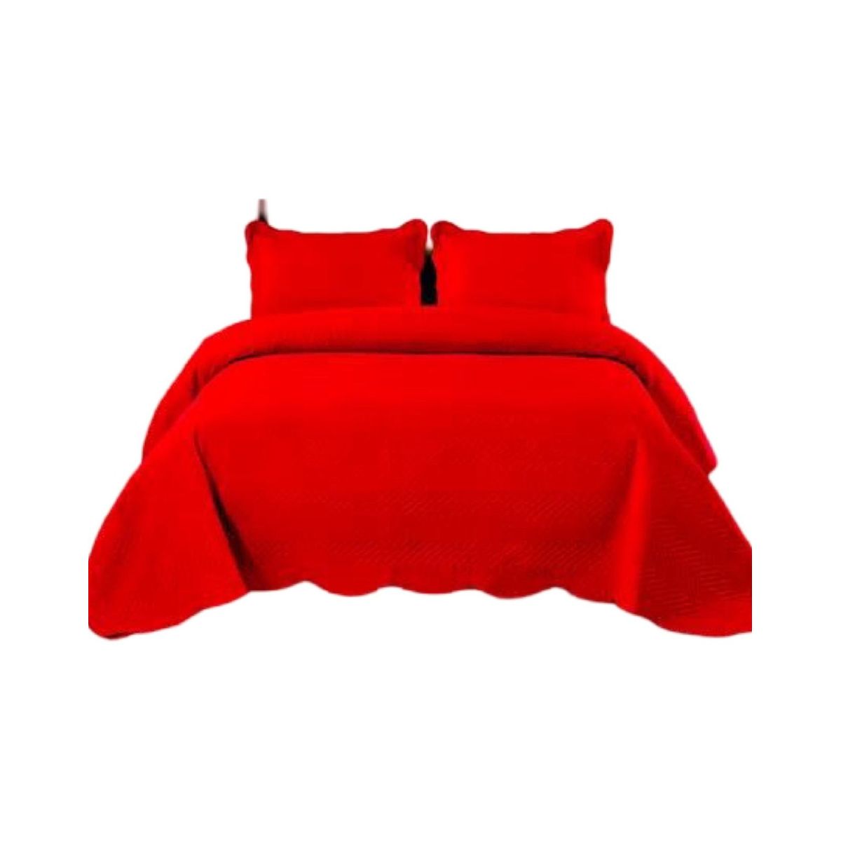 GENERICO - Cubrecama Quilt Plaza y Media Verano Unicolor v04