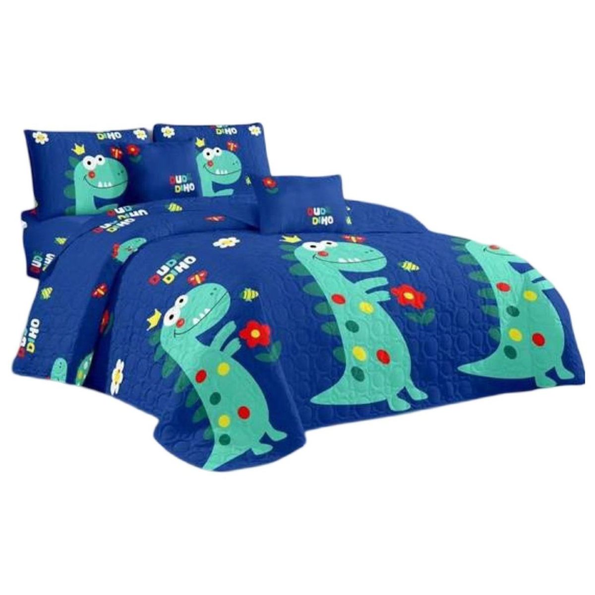 GENERICO - Cubrecama Quilt Plaza y Media Verano Niño v03