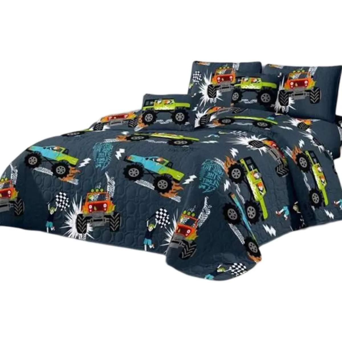 GENERICO - Cubrecama Quilt Plaza y Media Verano Niño v05