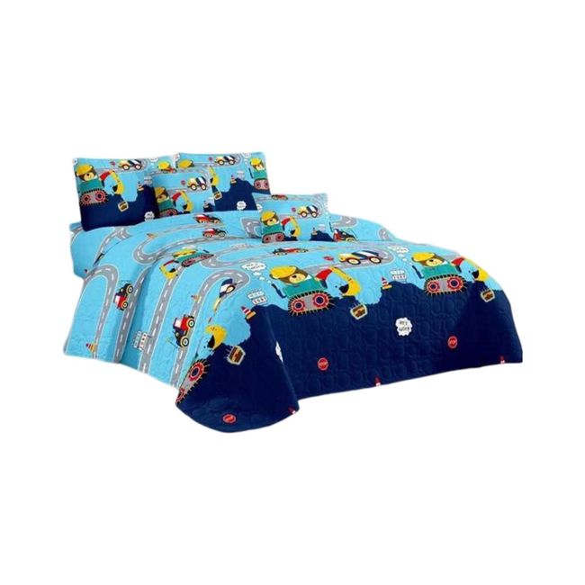 GENERICO - Cubrecama Quilt Plaza y Media Verano Niño v06