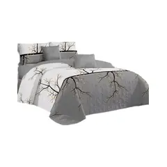 GENERICO - Cubrecama Cobertor Quilt Plaza y Media Verano Fresco v24