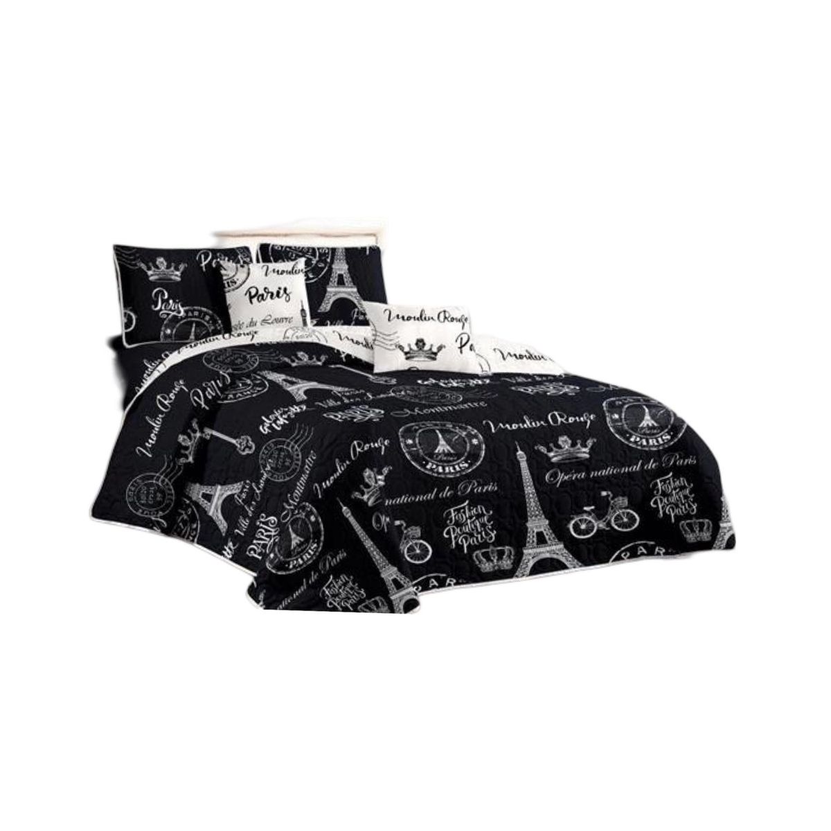 GENERICO - Cubrecama Cobertor Quilt Plaza y Media Verano Fresco v38